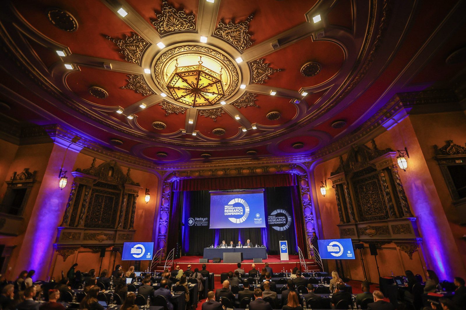 View across the main Hedayah International Research Conference room in Brussels