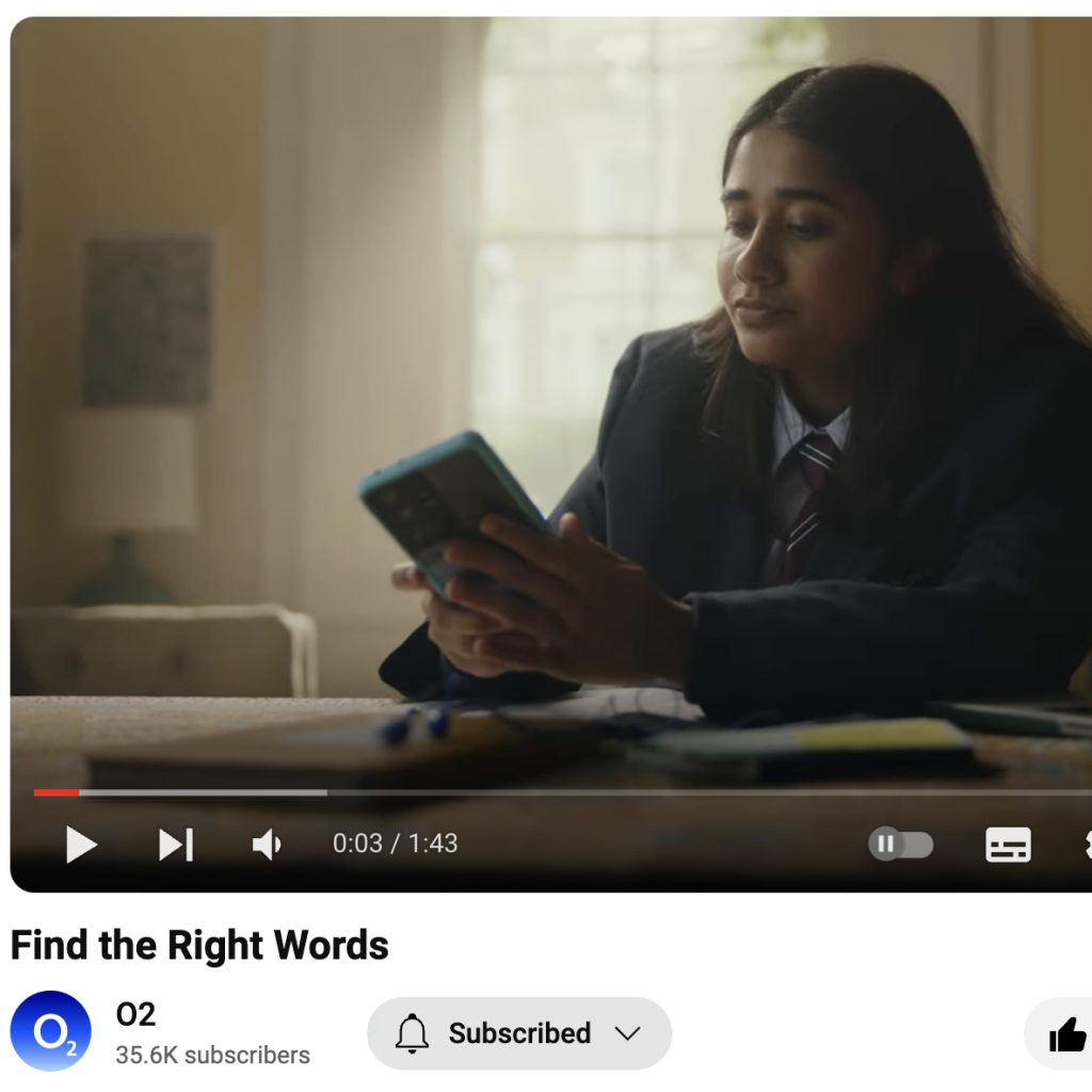 TV ad for Virgin Media O2 goes live.